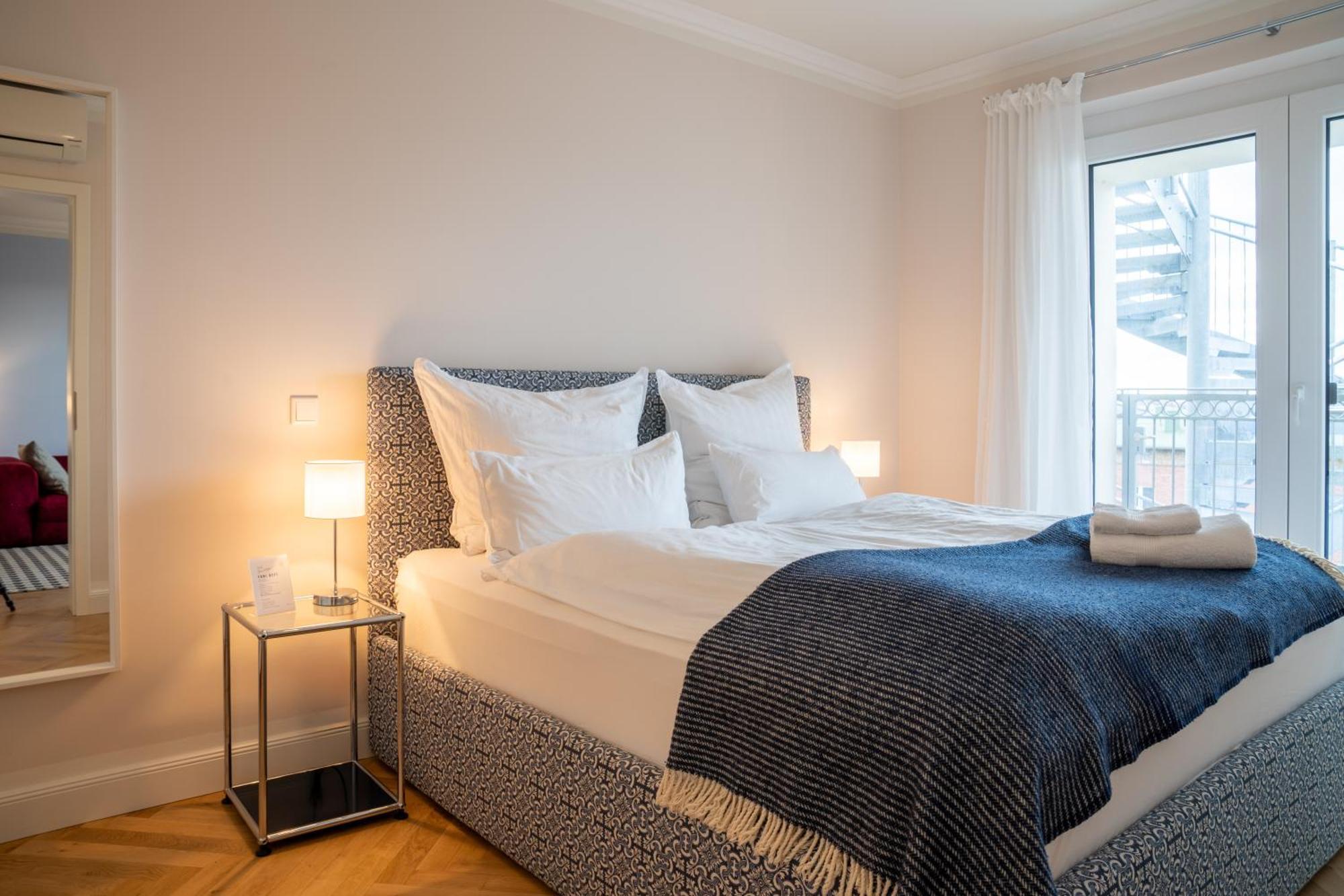 Cls Zentrale City-Wohnung In Hamburg Mit E-Laden Und Tiefgarage, Grosser Balkon, Blick Ueber Hamburg, Parkplatz, Cafe Im Haus, Bushaltestelle Direkt Gegenueber, Flex Check In Exteriér fotografie